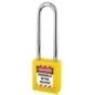 Cadenas de consignation jaune THIRARD anse inox Ø6 Largeur 40 mm avec 1 clé varié - 005576YL