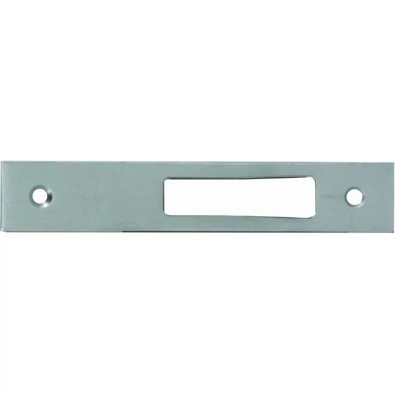 Gâche plate haute/basse Multiblindo ISEO - bascule - Inox - 134x24x3 - 038096