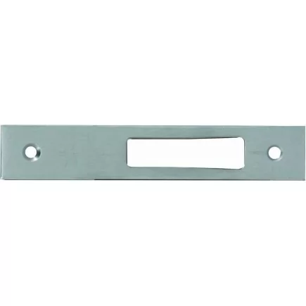 Gâche plate haute/basse Multiblindo ISEO - bascule - Inox - 134x24x3 - 038096