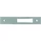 Gâche plate haute/basse Multiblindo ISEO - bascule - Inox - 134x24x3 - 038096