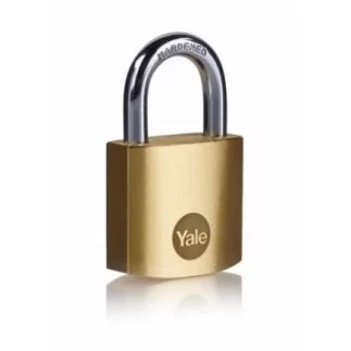 Cadenas YALE laiton - Lot de 2 - S'entrouvrant 20 mm - 3 clés - 24237000