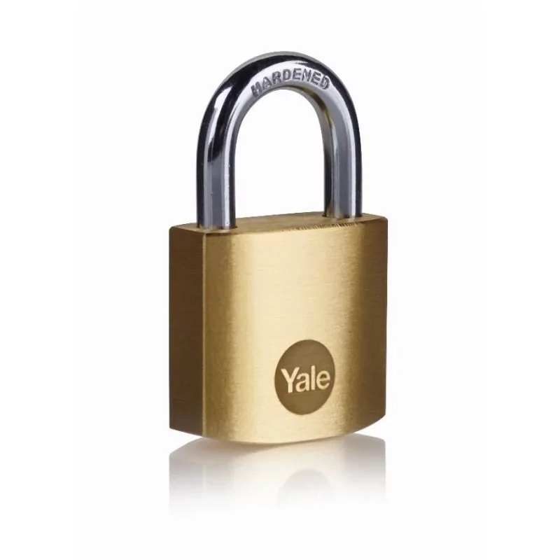 Cadenas YALE laiton - Lot de 2 - S'entrouvrant 40 mm - 3 clés - 24253000