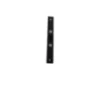 Gâche auxiliaire noire 24G/21 mm KFV FSB 2330 03 - 3287487