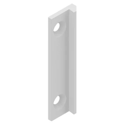 Gâche LA CROISEE DS pour fermeture 6106/ 6126 - Blanc - DS6153-0-36