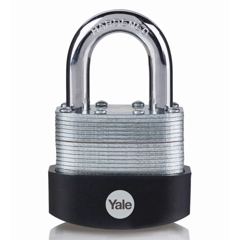 Cadenas acier laminé YALE - 50 mm - 3 clés - 24313000