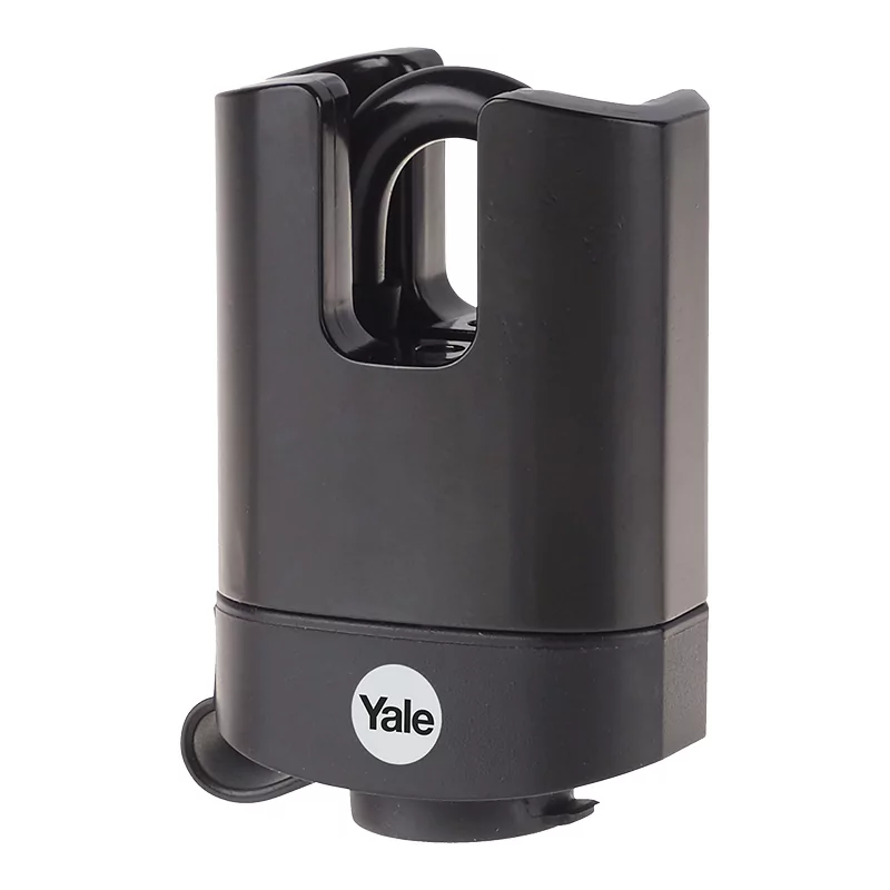 Cadenas étanche YALE - 51 mm - Anse protégée - 3 clés - 24314000