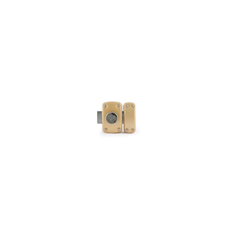 Verrou B6 bouton / cylindre 45mm - 5 clés réversible cyllindre D23mm - IFAM - 28450