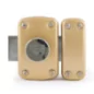 Verrou B6 bouton / cylindre 45mm - 5 clés réversible cyllindre D23mm - IFAM - 28450