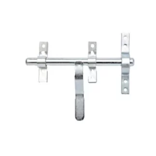 Verrou vervelle porte-cadenas BOURG MERMIER Zinc blanc - Ø 16 mm - M-442163