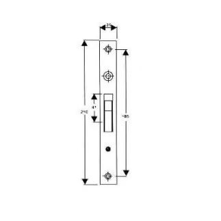 Gâche pour serrure 110501 Blindomax  - 110502