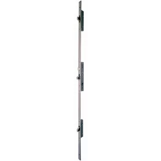 Serrure 3 points Multiblindo Inox ISEO pêne réversible - Têtière U 1860x24x6 - Axe 40 - 795101402