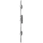 Serrure 3 points à larder ISEO Electa Inox à pêne réversible - Têtiere U - 1860x24x6 - Axe 30 - 785101302