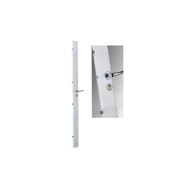 Serrure applique 5 points DAD900 A2P* DECAYEUX avec béquille - Blanc - Droite - 727044 Serrure applique 5 points DAD900 A2P* DECAYEUX avec béquille - Blanc - Droite - 727044