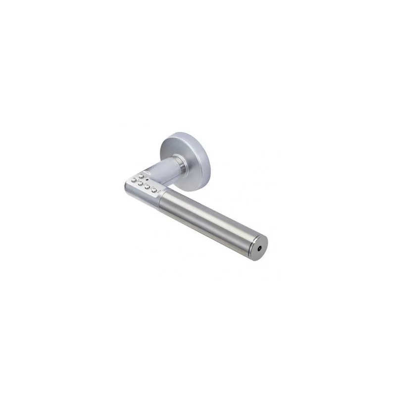 Ensemble à code sur rosace Handle BEZAULT chromé velours 4320 - Droite - 0820048