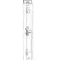 Coffre 3 points pênes ronds AS4350-P6/24 KFV têtière U zingué - Axe 30-92-8mm - 3469683