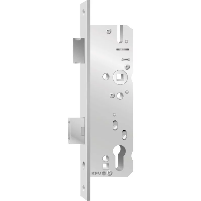 Serrure 1 point à têtière plate 16 mm KFV inox - axe 35 mm - 3469512