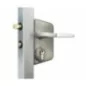 Serrure avec cylindre LOCINOX pour profil carré 30-40-50 mm - LCKX30