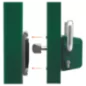 Serrure portail coulissant Inox LOCINOX profil 80 - LSKZ8080 U2L