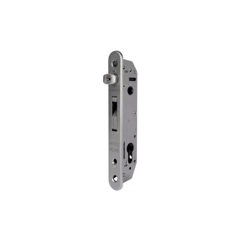 Serrure à encastrer Inox à crochet LOCINOX pour profil de 40 mm - FORTYLOCK