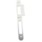 Gâche plate réglable BOURG MERMIER acier zingué argent - réversible - ép.2mm - M-074480