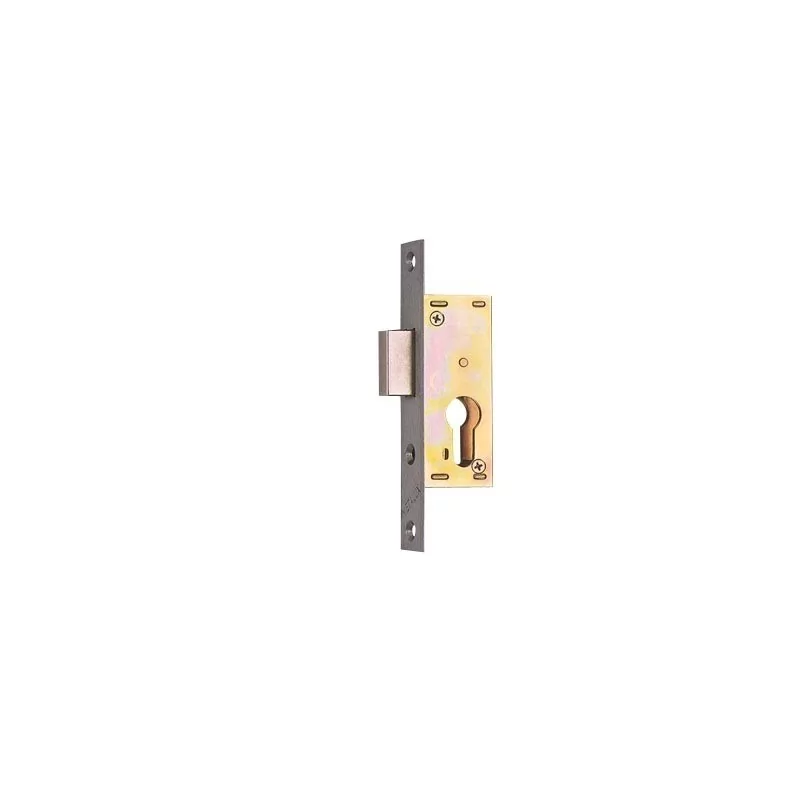 Serrure pêne dormant seul N14- 39.5 mm METALUX - Avec gâche - F114390010 Serrure pêne dormant seul N14- 39.5 mm METALUX - Avec gâche - F114390010