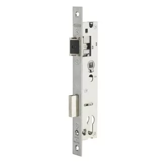 Boitier de serrure à cylindre pfl L36/A21/EA92 THIRARD réversible têtière INOX sans gâche / sans rouleau - 00015921