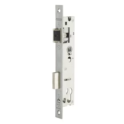 Boitier de serrure à cylindre pfl L36/A21/EA92 THIRARD réversible têtière INOX sans gâche / sans rouleau - 00015921