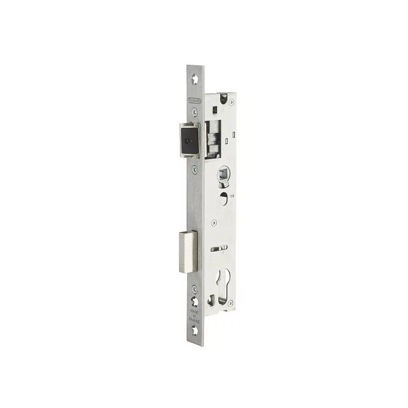 Boitier de serrure à cylindre pfl L39/A24/EA92 THIRARD réversible têtière INOX sans gâche / sans rouleau - 00015924