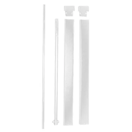 Kit tringle plate rallonge pour Horga THIRARD - Blanc - H.3m - 00032321