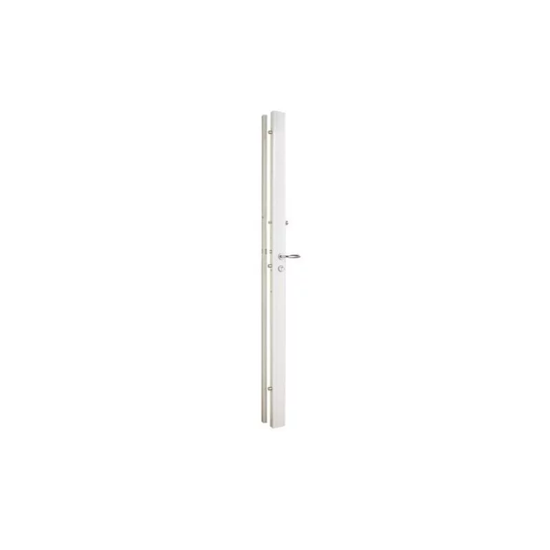 Serrure 4 points Exclusive 41 VACHETTE 2500mm Blanc - sans cylindre - Droite - 14782000