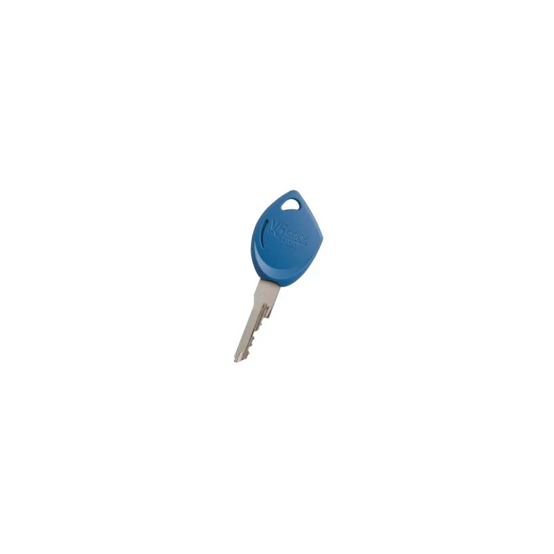 CLE V5 CODE DUO DE PASSE COMPATIBLES LECTEUR VIGIK BLEU