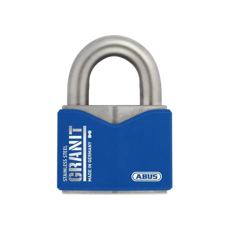 Cadenas Granit inox 37ST-55 mm ABUS clé protégée - 0069826