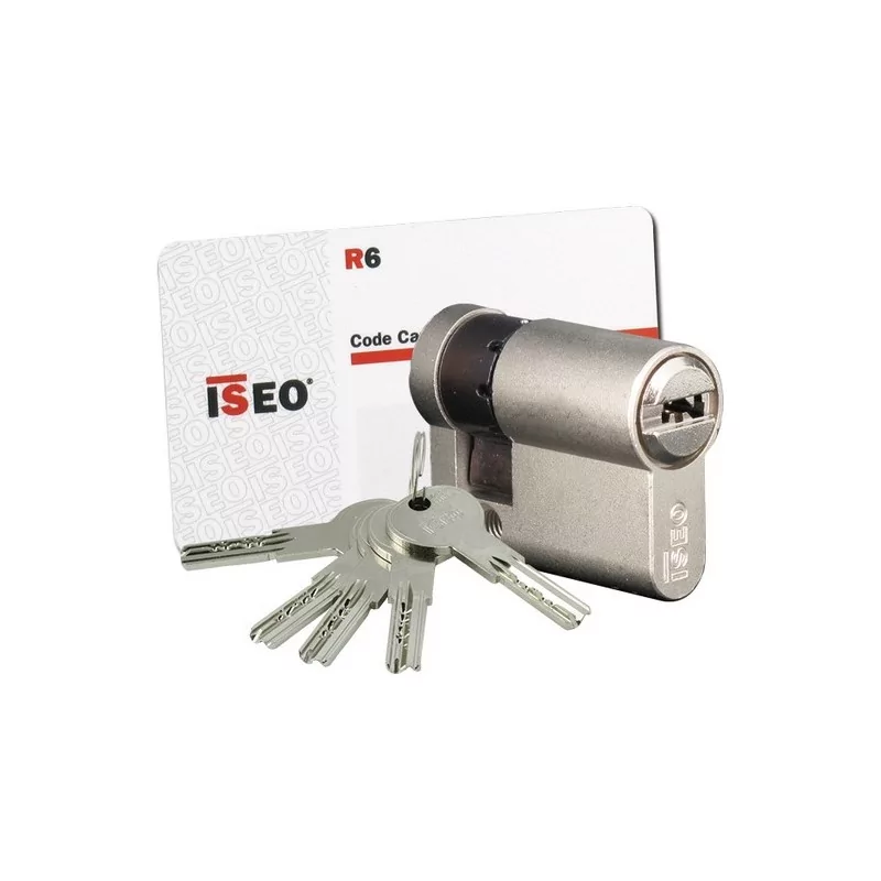 Cylindre Cavers ISEO City ISR6 - Nickelé - 30 x 10 mm