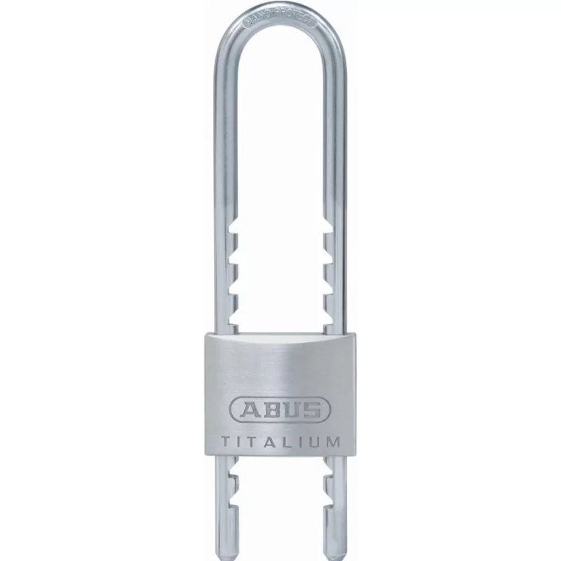 Cadenas à anse réglable ABUS 64-50 mm Titalium - 64TI/50HB60-150 B/DFNLI Cadenas à anse réglable ABUS 64-50 mm Titalium - 64TI/50HB60-150 B/DFNLI