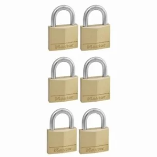 Cadenas en laiton massif MASTERLOCK 40 mm - Lot de 6 - 140EURSIX