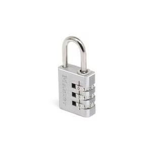 Cadenas en aluminium d'une largeur MASTERLOCK 30 mm avec combinaison programmable - 7630EURD