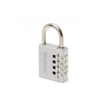 Cadenas en aluminium d'une largeur MASTERLOCK 40 mm avec combinaison programmable - 7640EURD