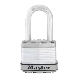 Cadenas Excell®  MASTER LOCK en acier laminé de 45 mm de largeur avec anse longue de 38 mm - M1EURDLF