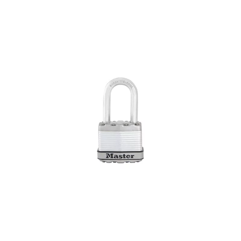 Cadenas Excell®  MASTER LOCK en acier laminé de 45 mm de largeur avec anse longue de 38 mm - M1EURDLF